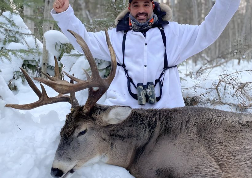 White-tailed deer, hunting, Shipman, Saskatchewan