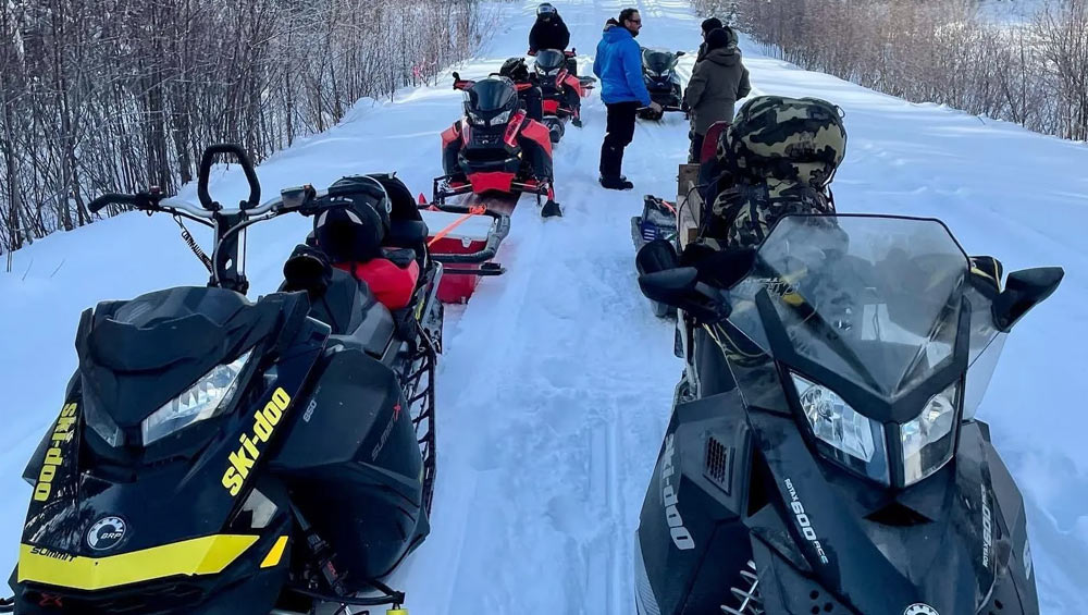 Snowmobile, Shipman, Saskatchewan